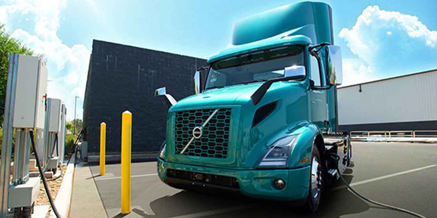 Volvo Trucks to construct charging network throughout California