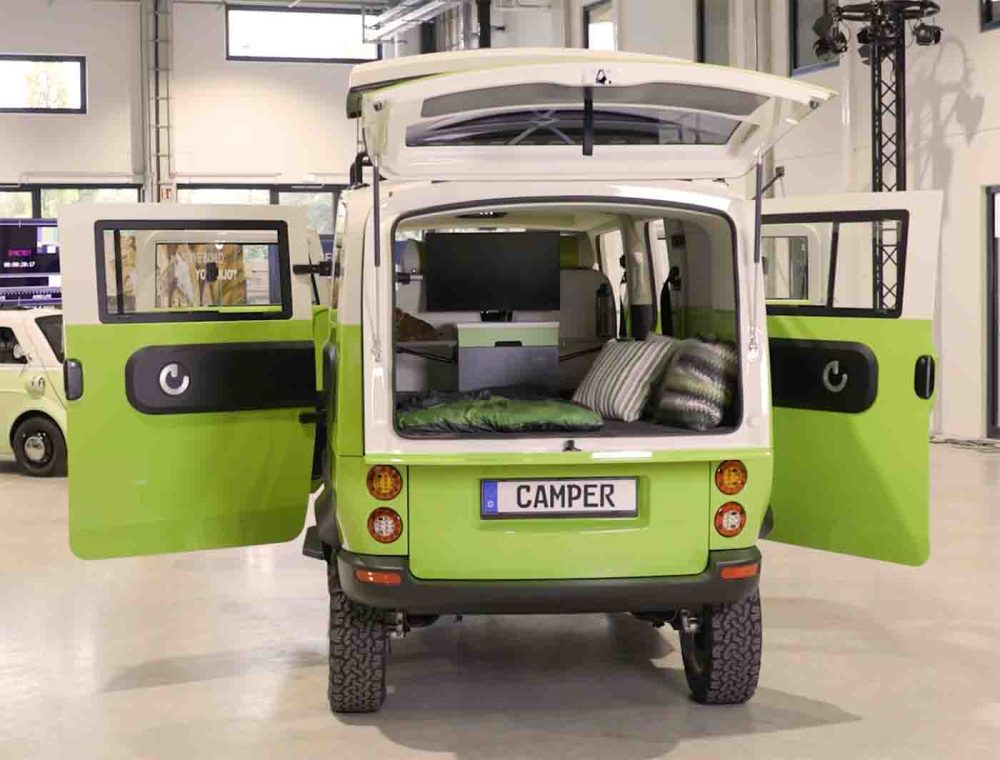 ElectricBrands unveils Camper version of electric XBUS priced below 40k