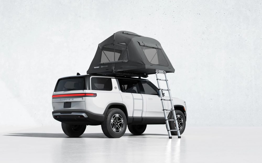 Car camping with induction stove and espresso machine is pretty sweet   Rivian Forum - R1T R1S R2 News, Specs, Models, RIVN Stock 