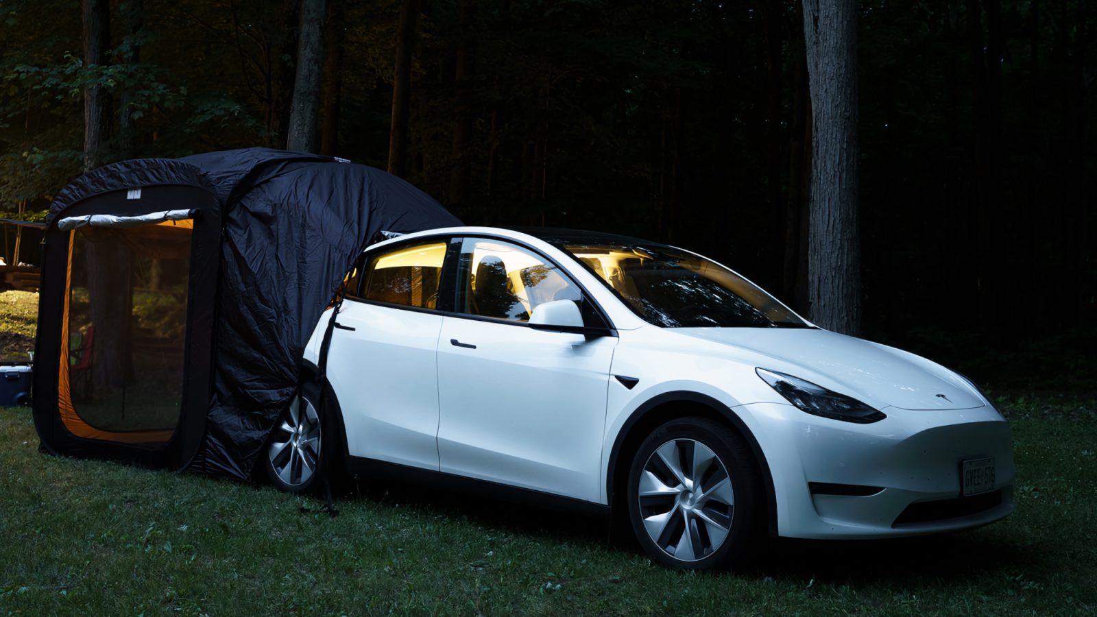 Tesloid's new Camping Tent is designed perfectly for your Model Y