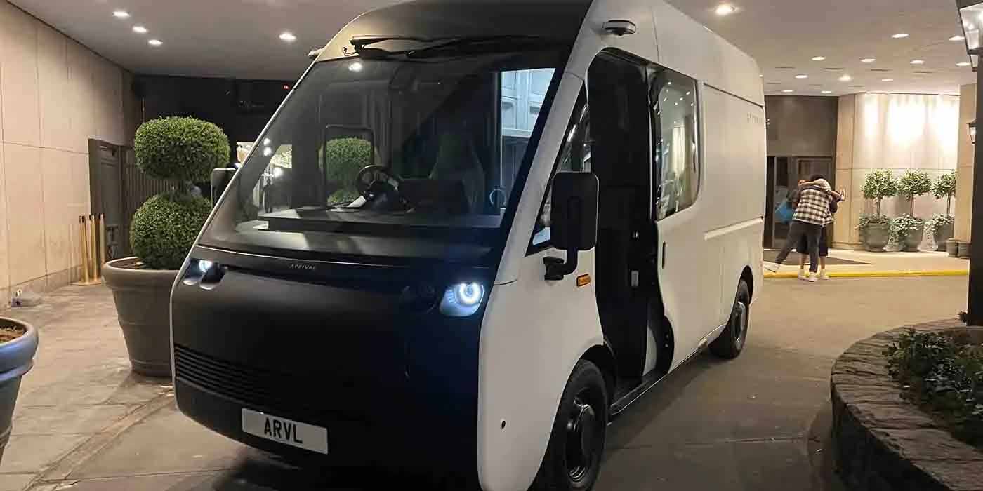 Arrival electric van deals price