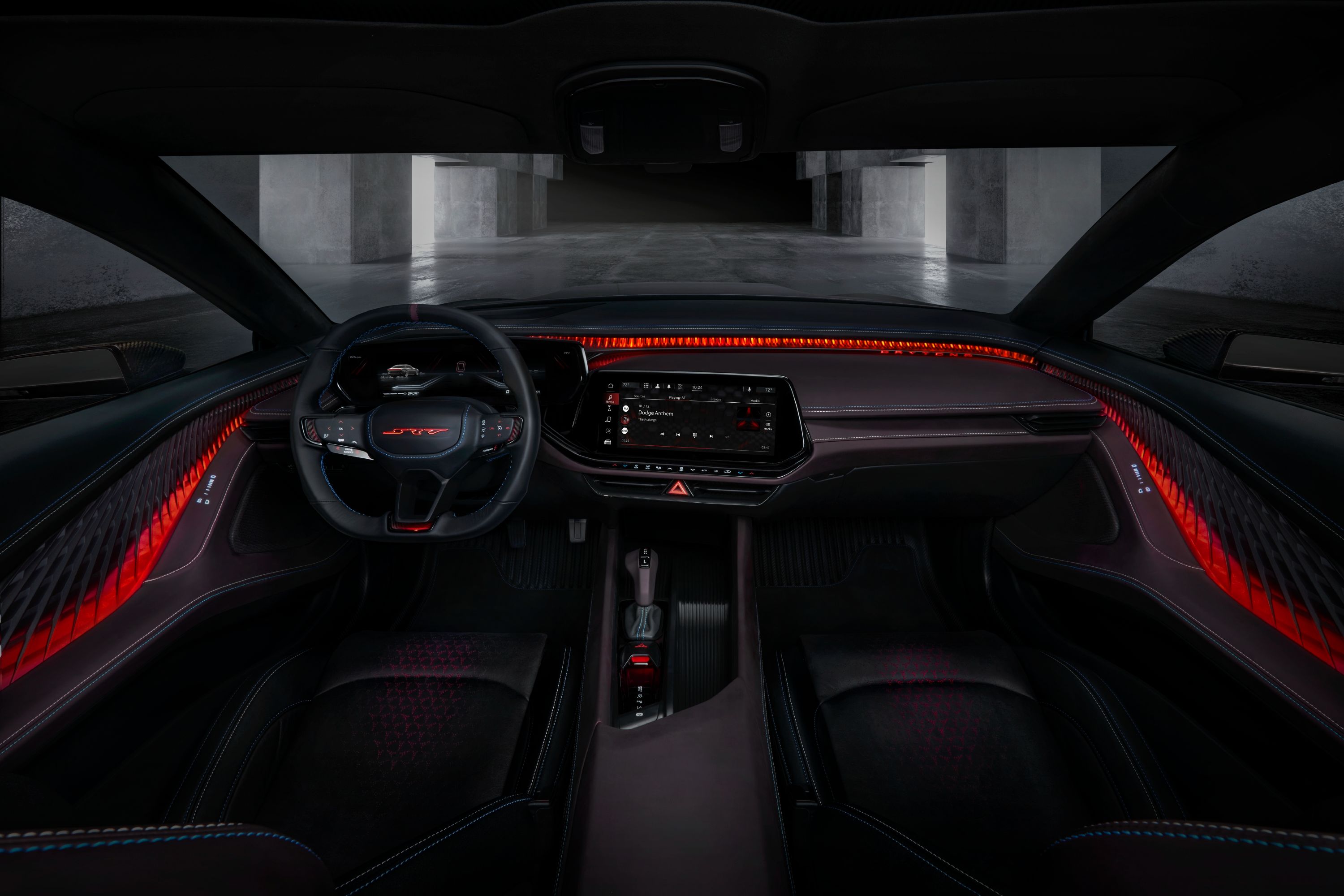 Interior del concepto Dodge Charger Daytona SRT
