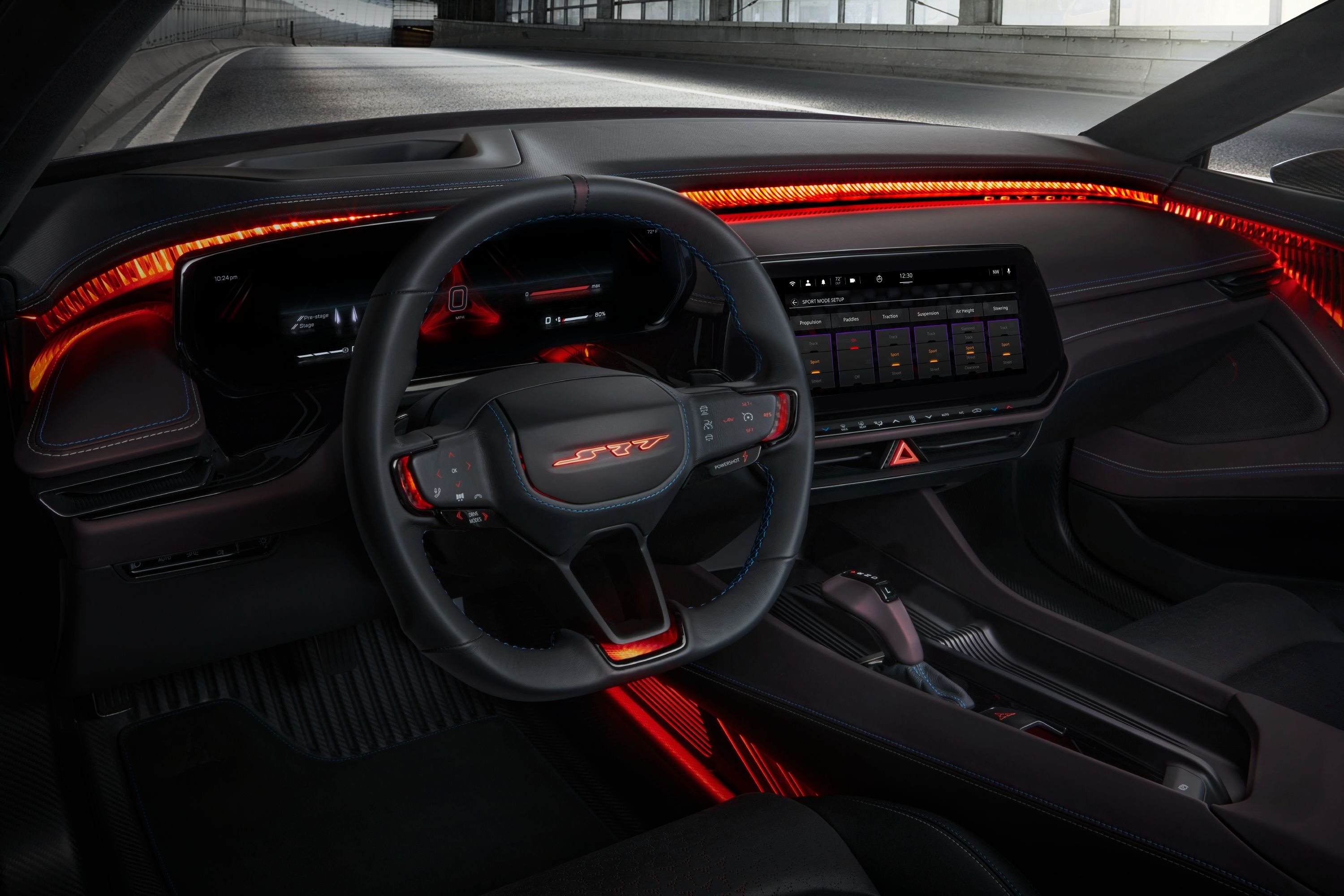 Dodge Charger Daytona srt concept интерьер