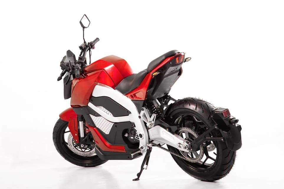 80 mph electric motorcycle