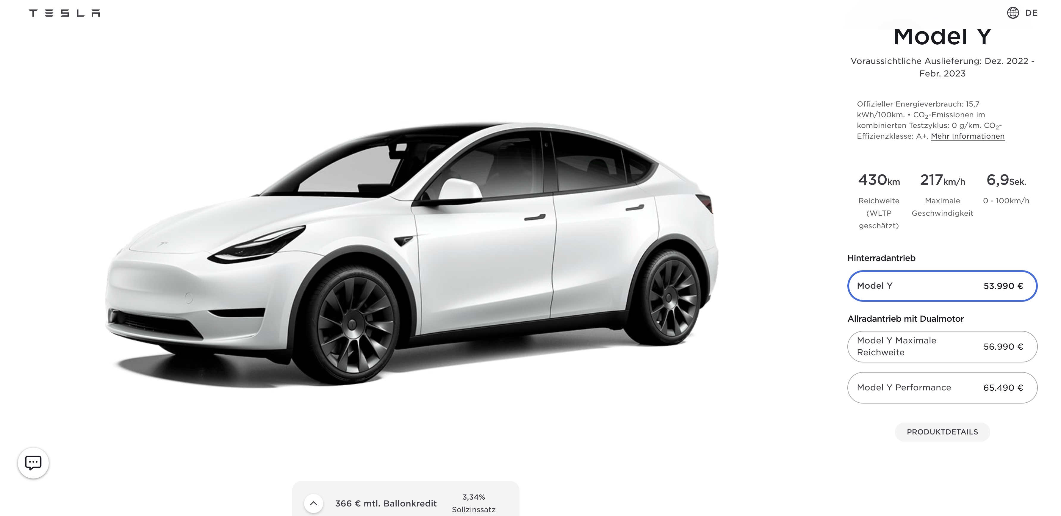 Tesla (TSLA) launches Model Y in | Electrek