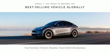 Tesla Model Y Best-Selling