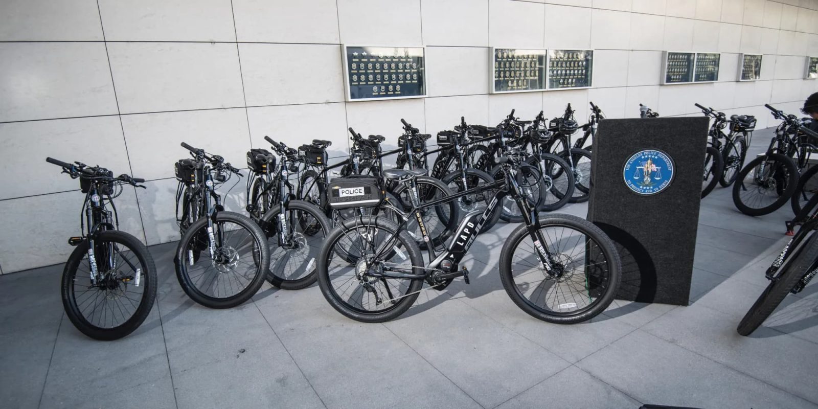 lapd police electric bike