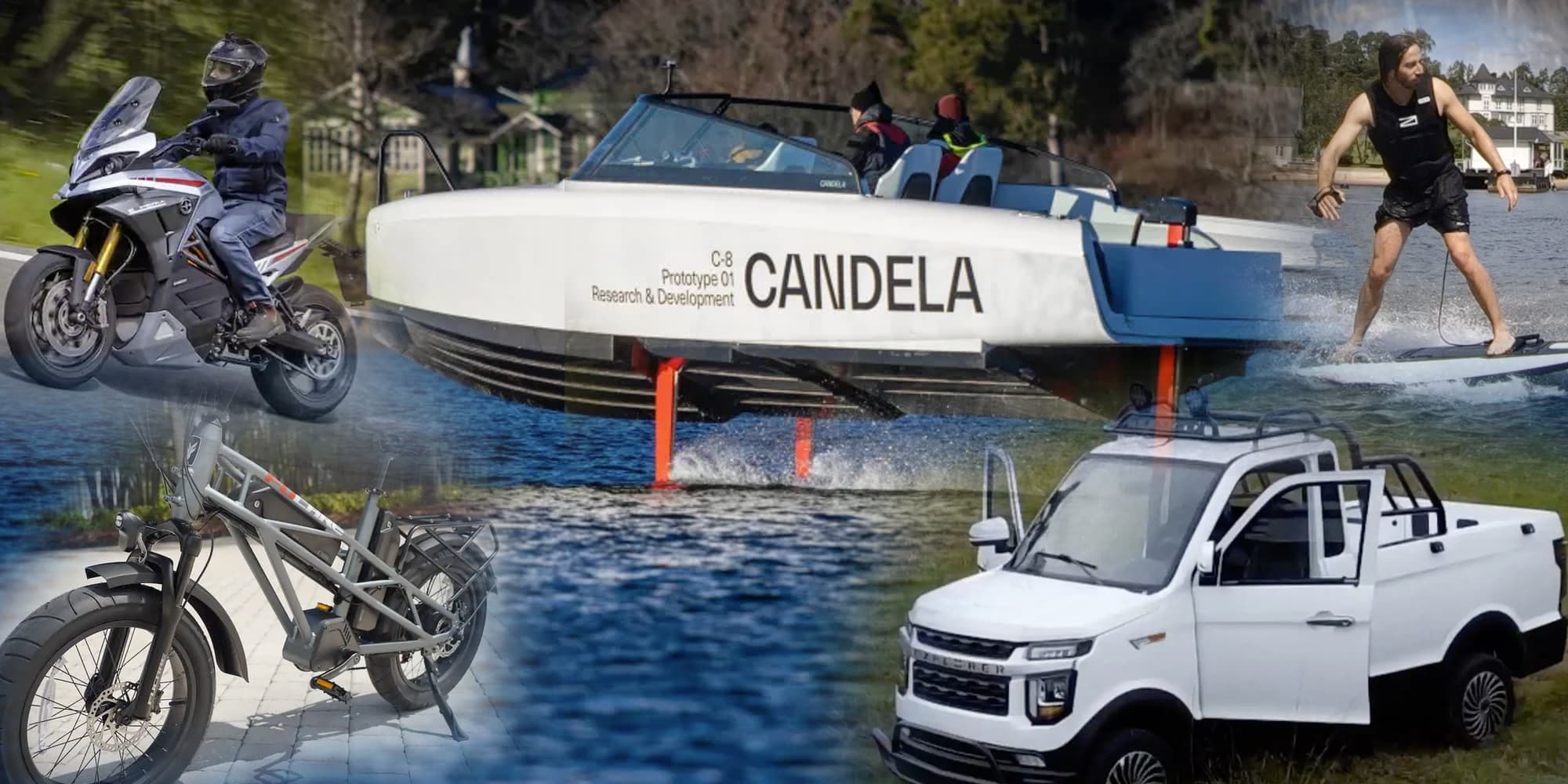 From electric boats to surfboards, these are the wildest EVs I tested