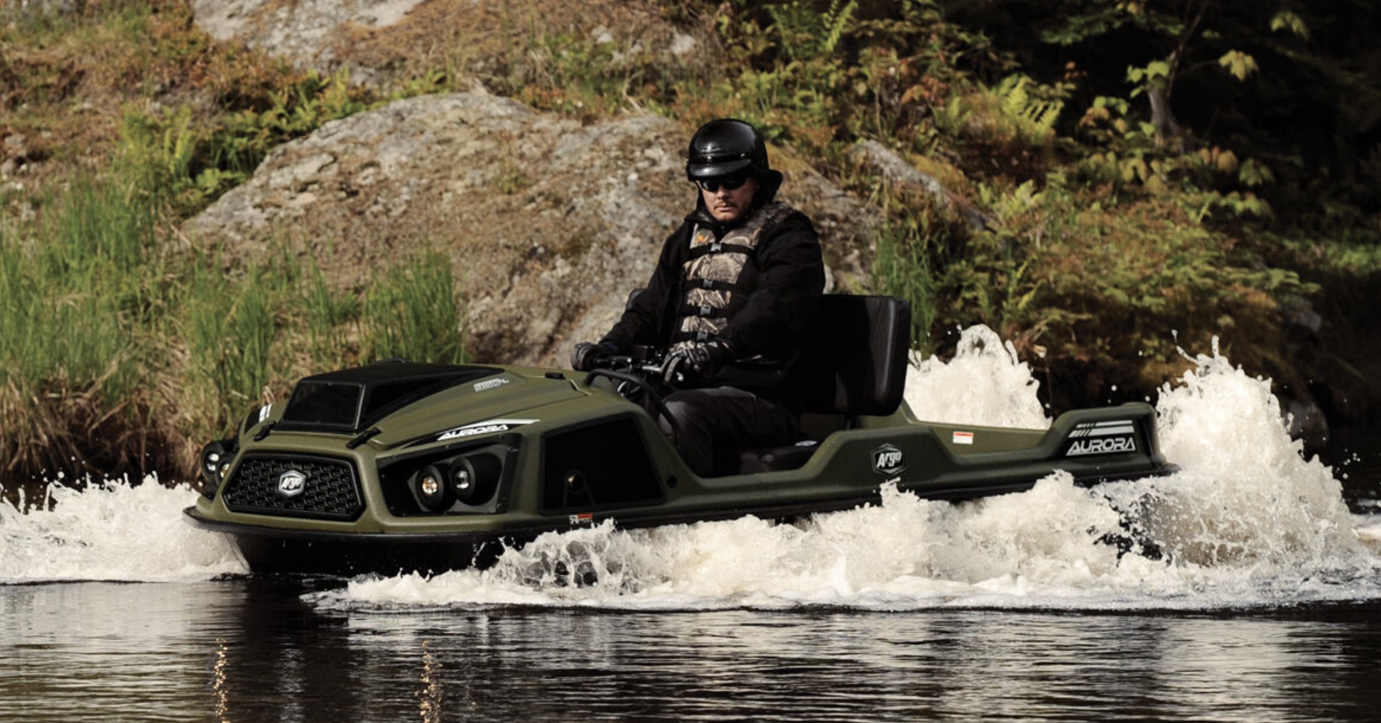You can now buy an amphibious electric vehicle for 50,000