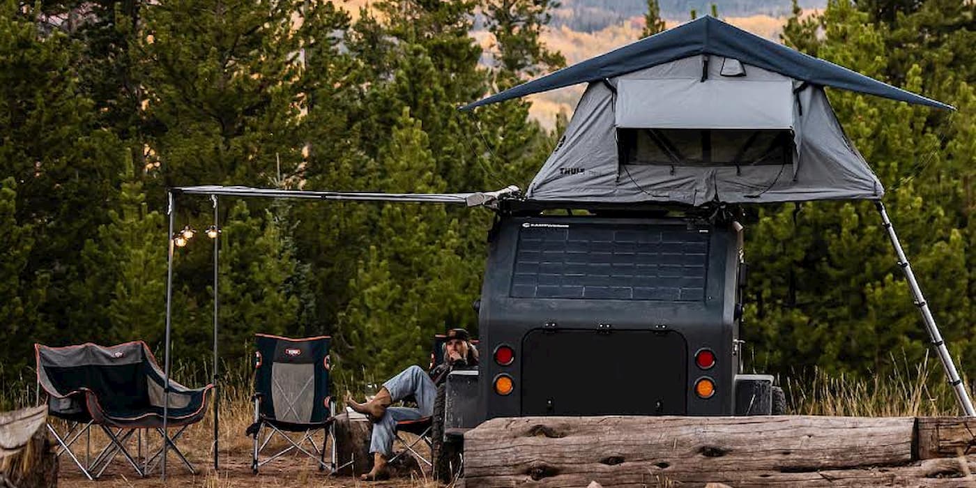 New Off Road Camper Acts As A Microgrid And Can Charge Your Ev