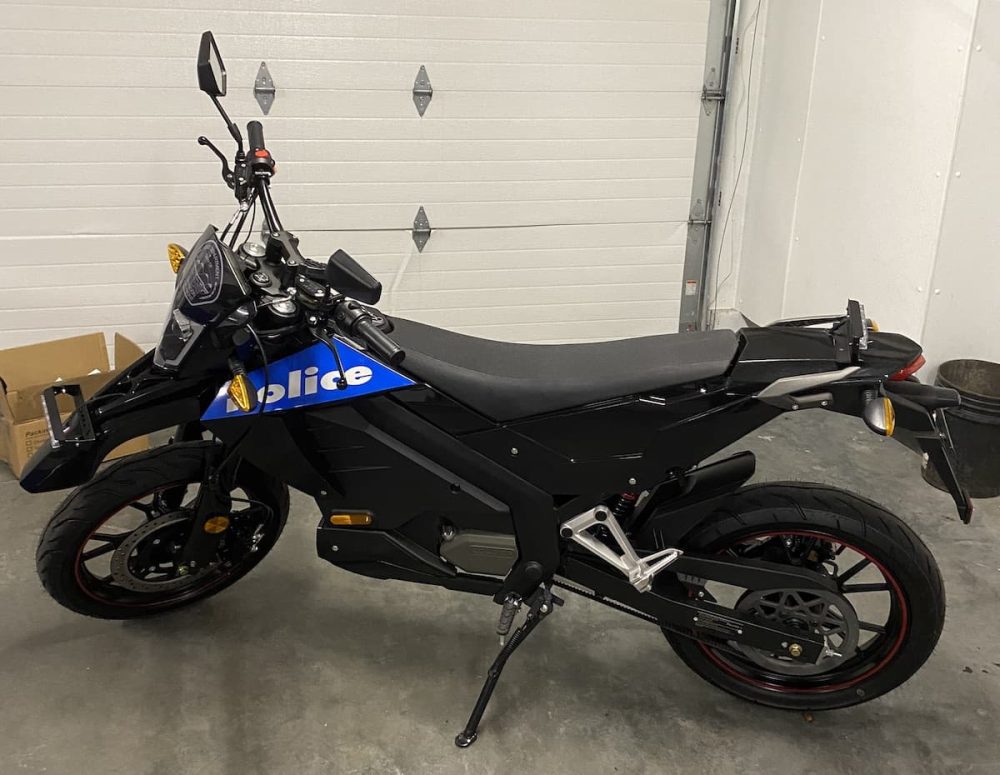 police electric motorcycle kollter