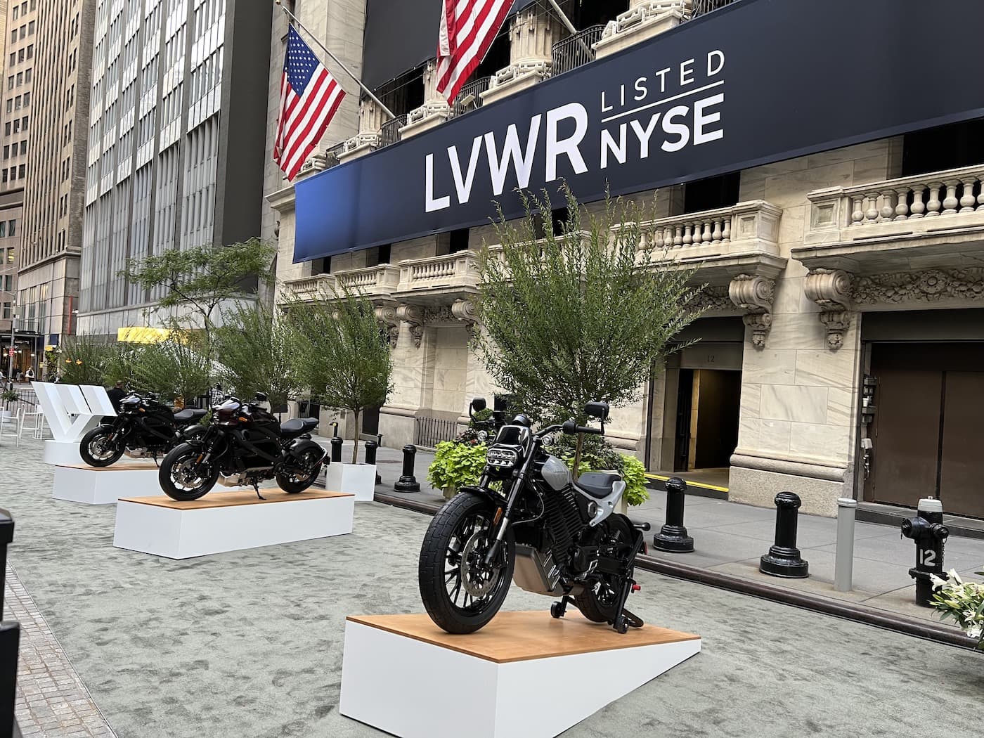 Harley's LiveWire first electric motorcycle company to go public