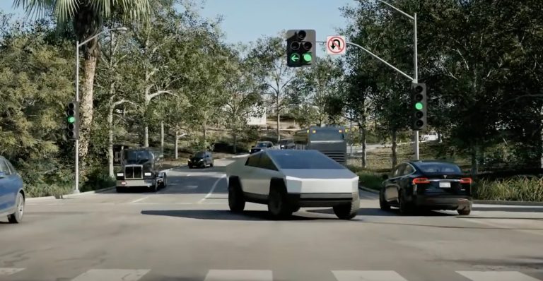 Tesla Simulation Cybertruck