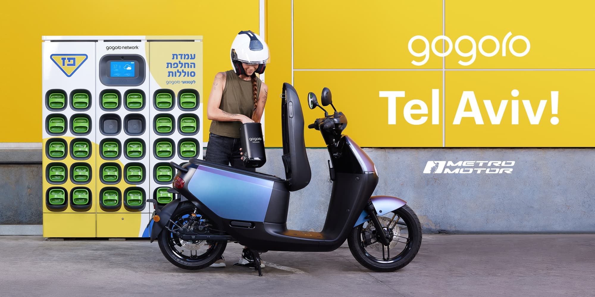 Disciplinære Få antyder Gogoro launches its battery-swapping electric scooters in Israel