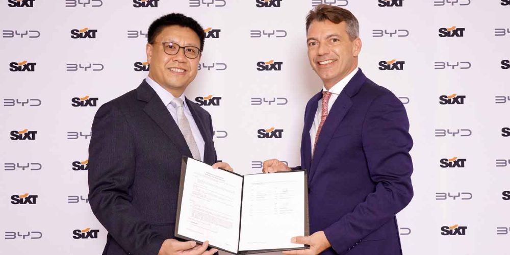 BYD widens presence in EU selling 100K EVs to car rental company SIXT