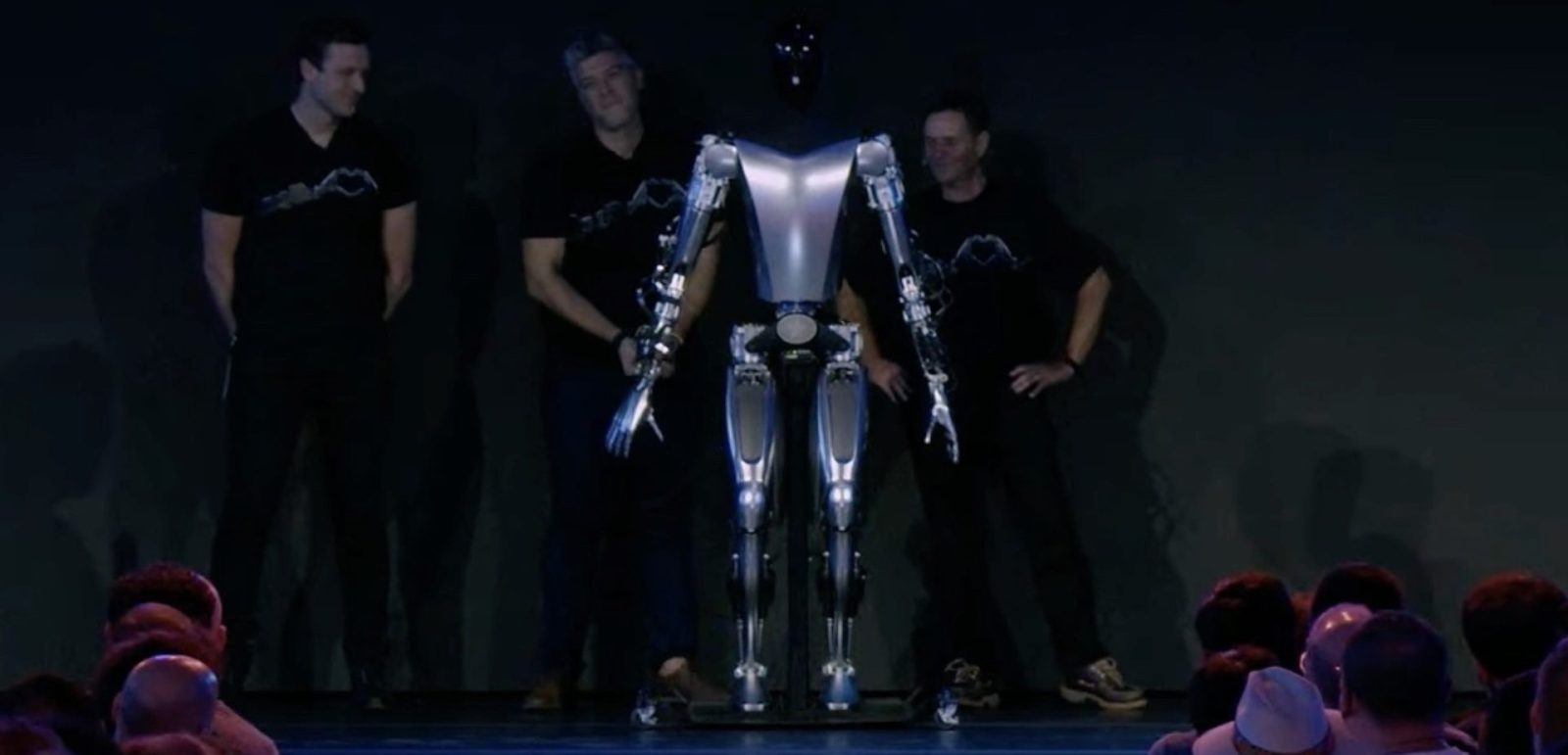 Tesla Bot Optimus prototype