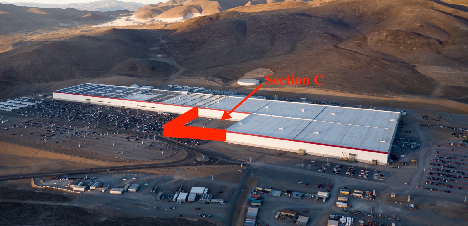 Tesla Gigafactory Nevada Section C expansion