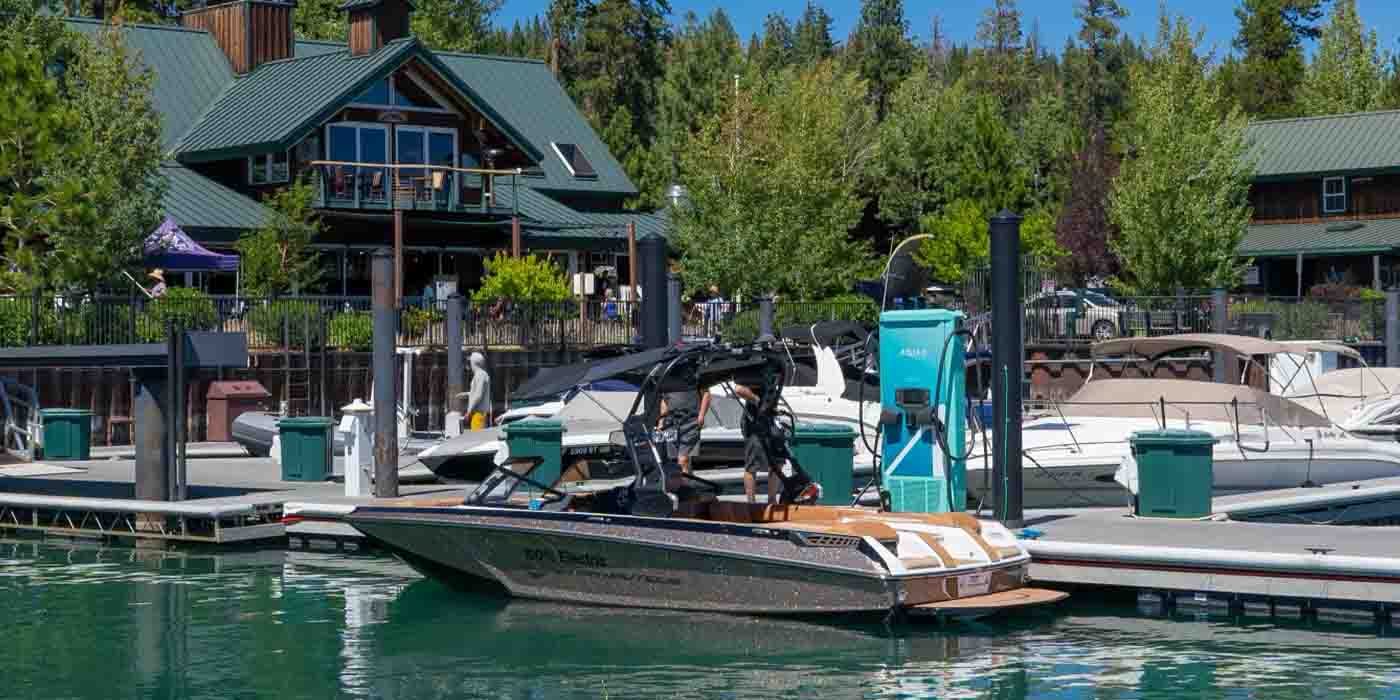 electric boat charging