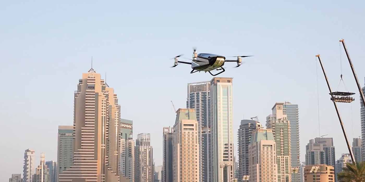 Flying car dubai