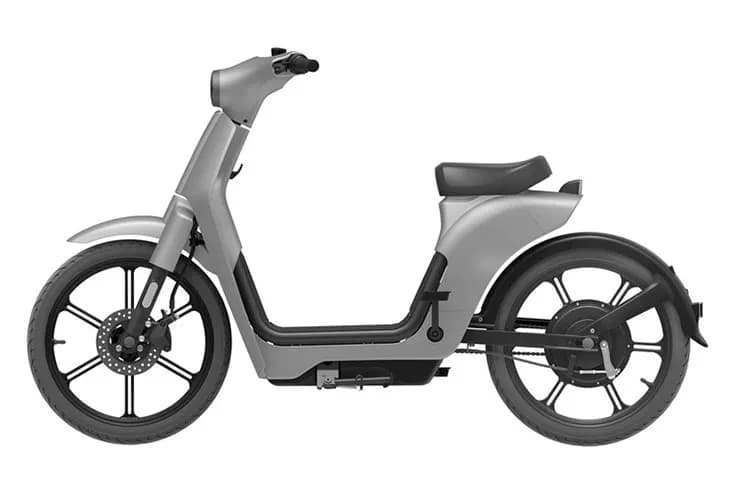 reservoir Ik zie je morgen springen Honda electric moped design leaked in patent filing, giving first look