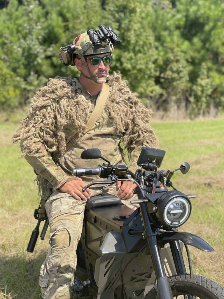 US Military tests American-made electric motorbikes for tactical use