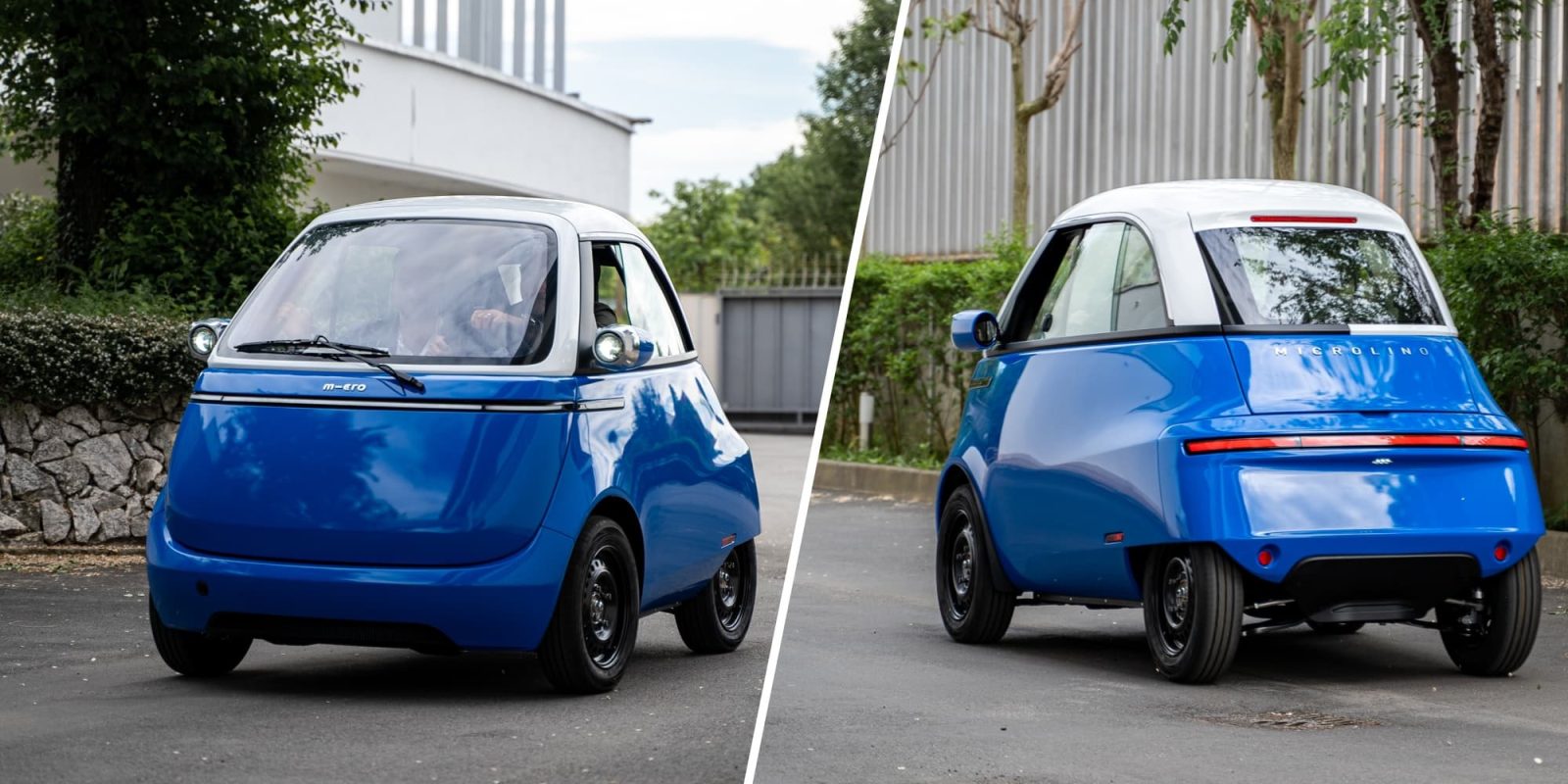 Microlino shows off new versions of its tiny electric bubble car