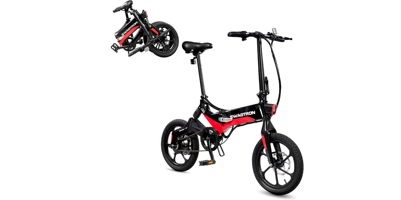 Swagtron eb7 folding online electric bike