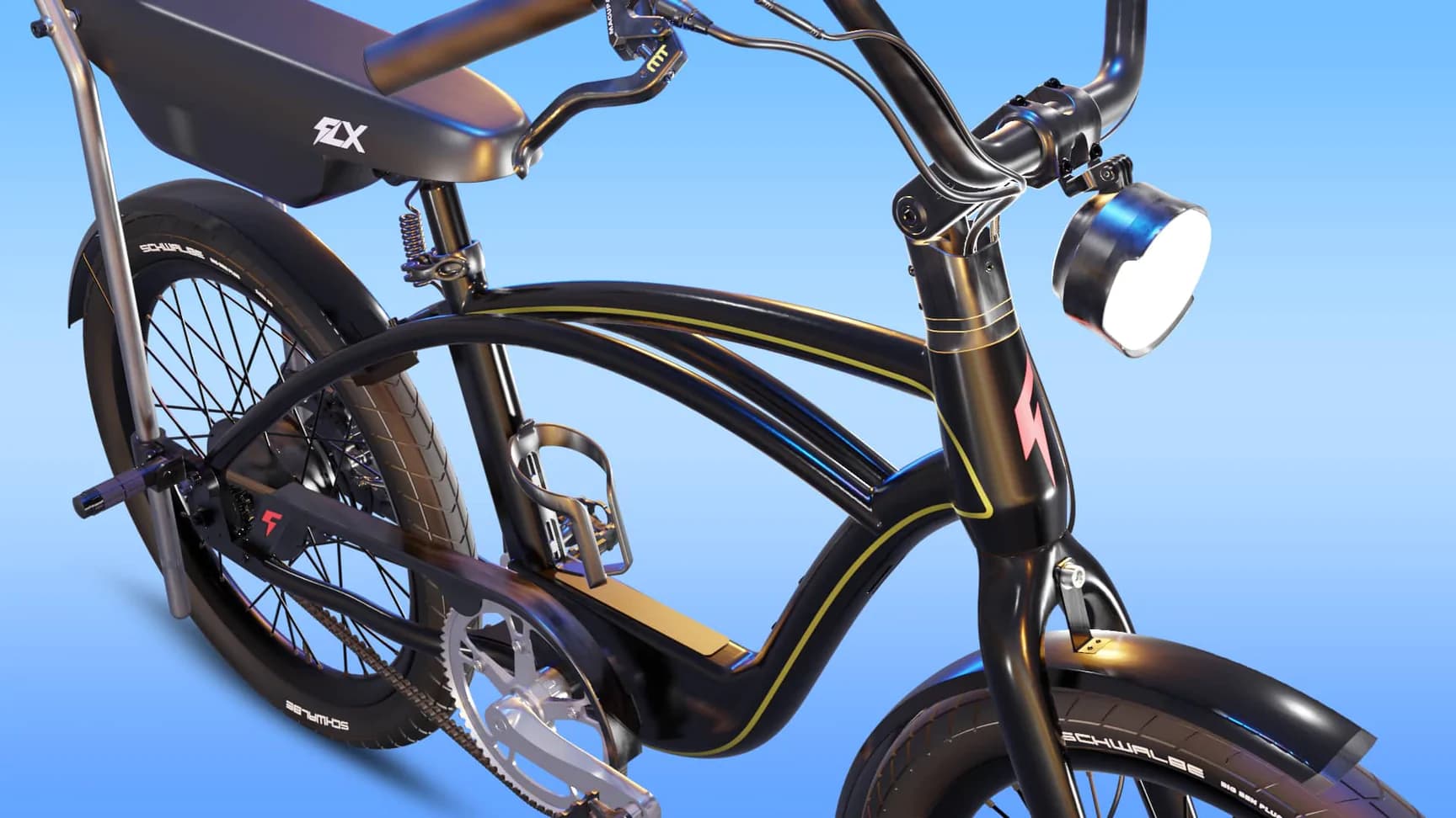 FLX Menace unveiled as retro e-bike with an extra dose of cool