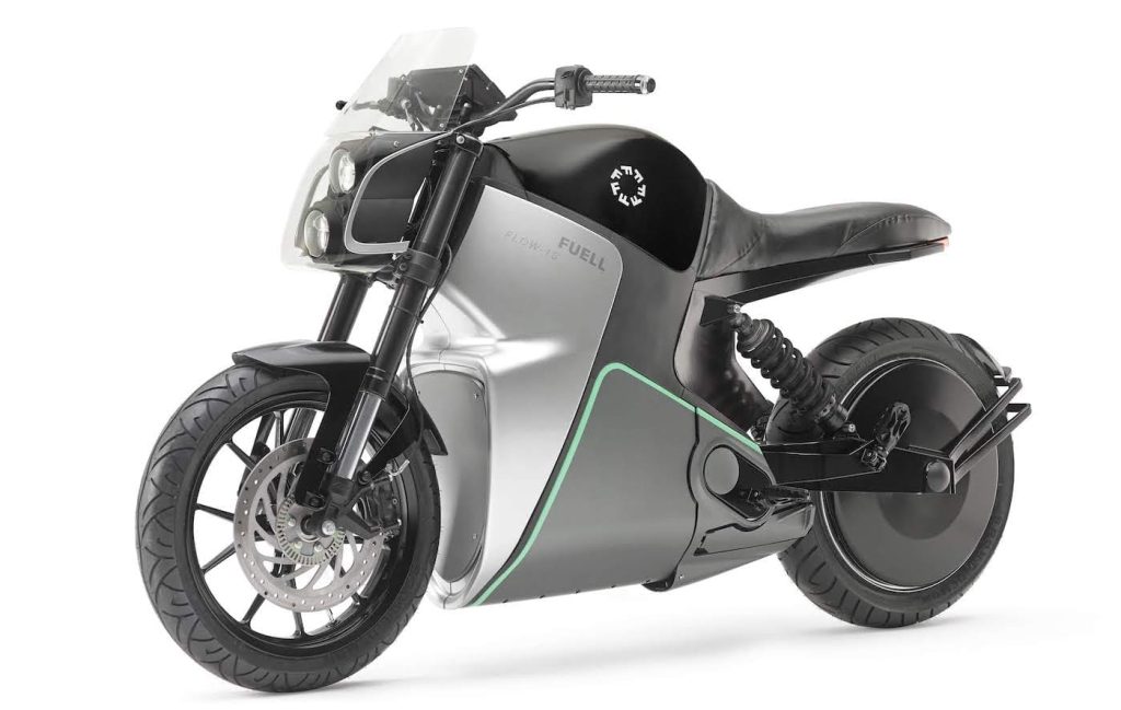 Kraftstofffluss elektrisches Motorrad