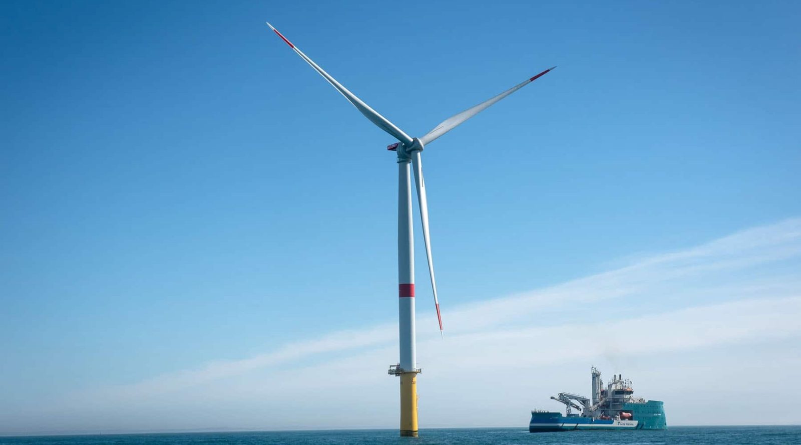 France first offshore wind farm