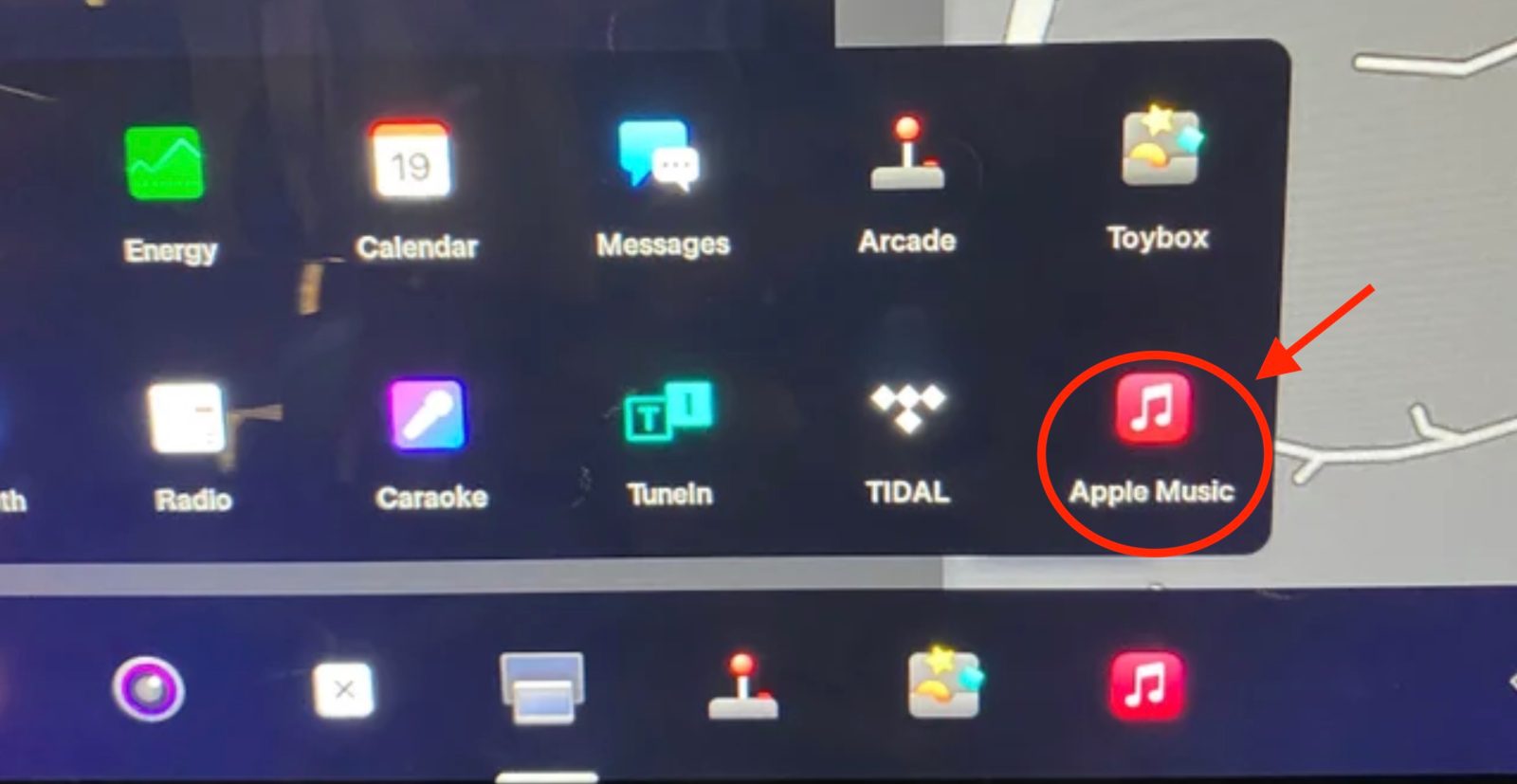 Tesla Apple Music app integration 1