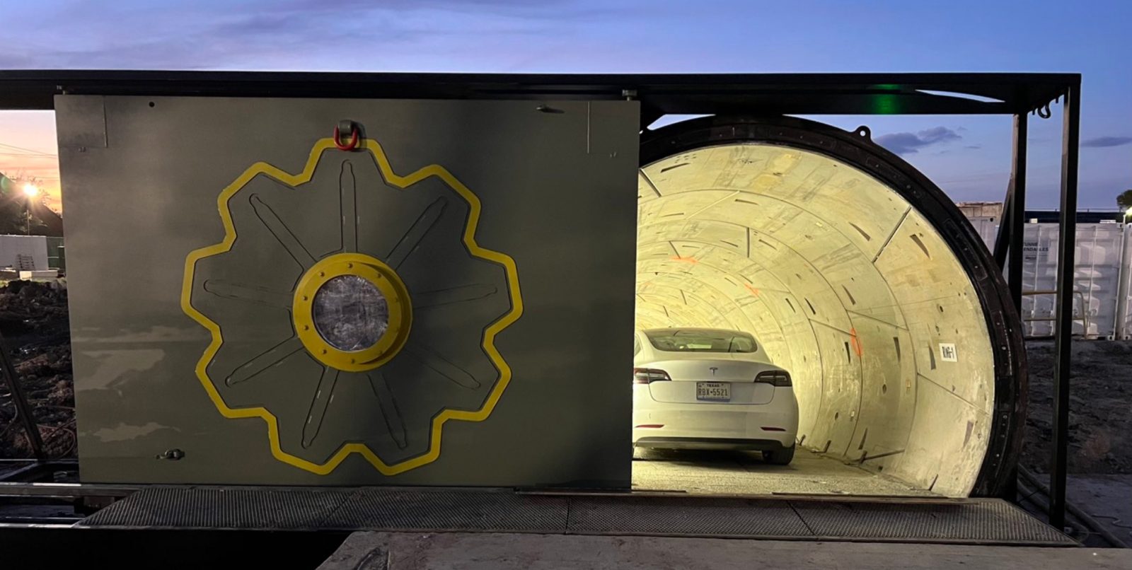 The Boring Company Hyperloop test