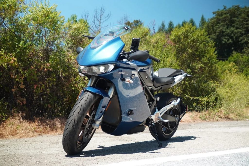 zero sr/s electric motorcycle