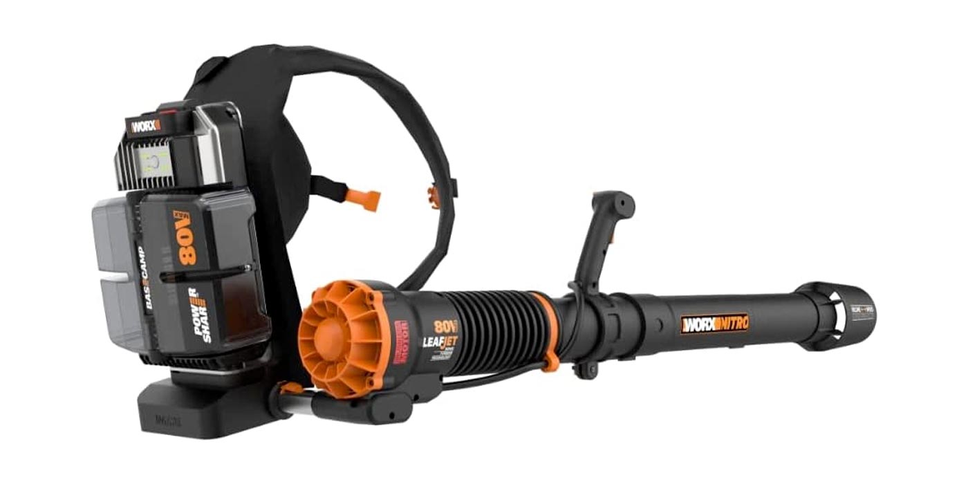 WORX 80V backpack blower falls to 315 refurb. more Electrek