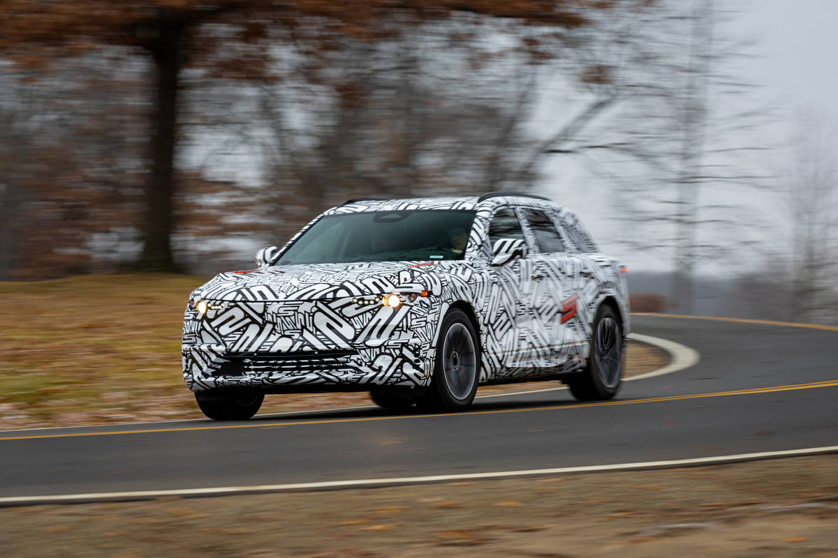 Acura s first electric vehicle out for testing ahead of debut images