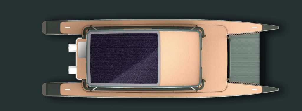 pol lux electric boat solar power