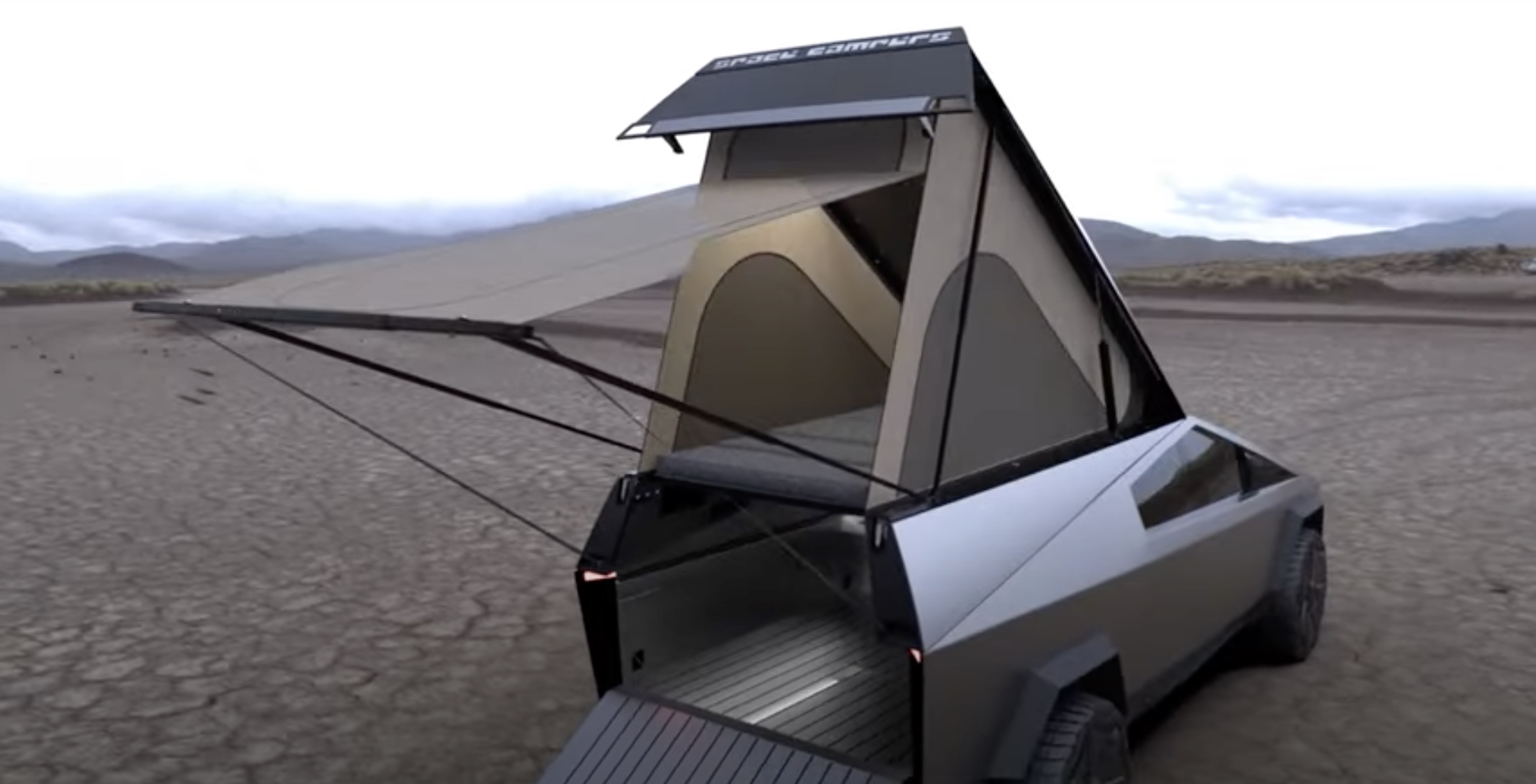 Modular camper pod makes F-150 or Cybertruck a 4-season adventure rig