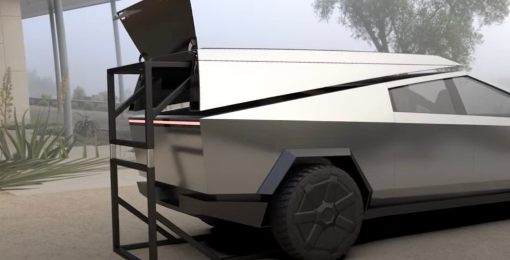 Modular camper pod makes F-150 or Cybertruck a 4-season adventure rig