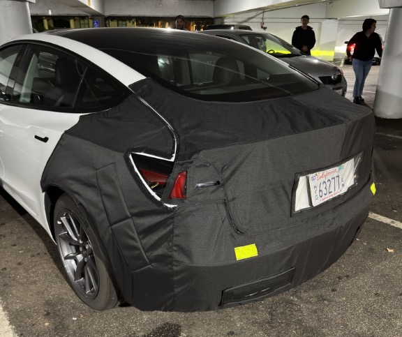 Tesla Model 3 prototype spotted ahead of rumored design refresh