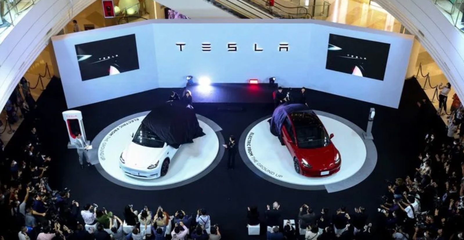 Tesla launch thailand