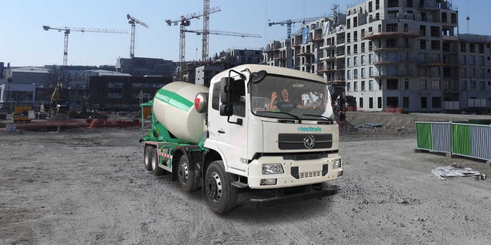electric cement mixer truck