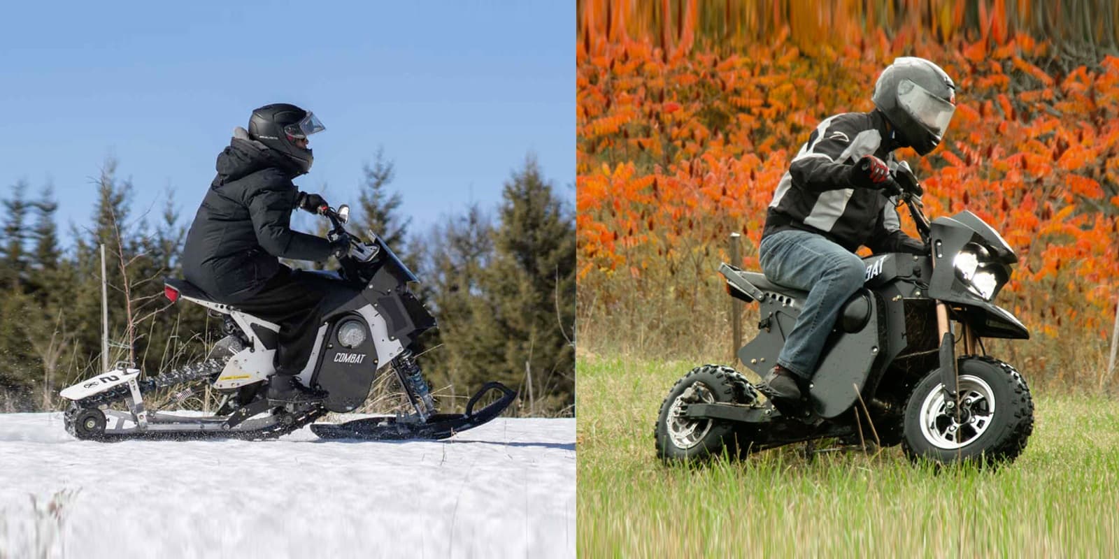 Daymak launches electrical bike and snowmobile combo