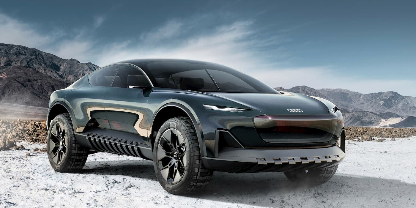 Audi's new EV concept doubles as an SUV and truck