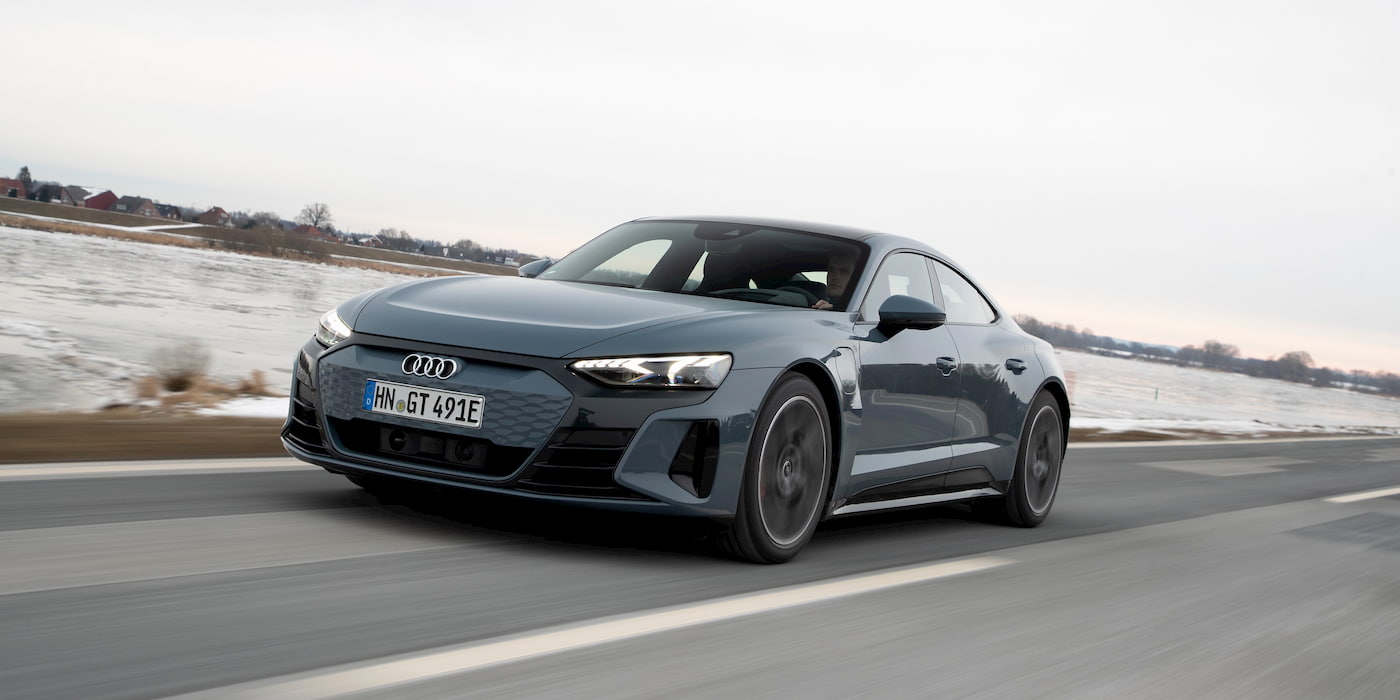 photo of Watch the Audi e-tron GT take on the RS3 in an epic clash of electric vs. gas cars image