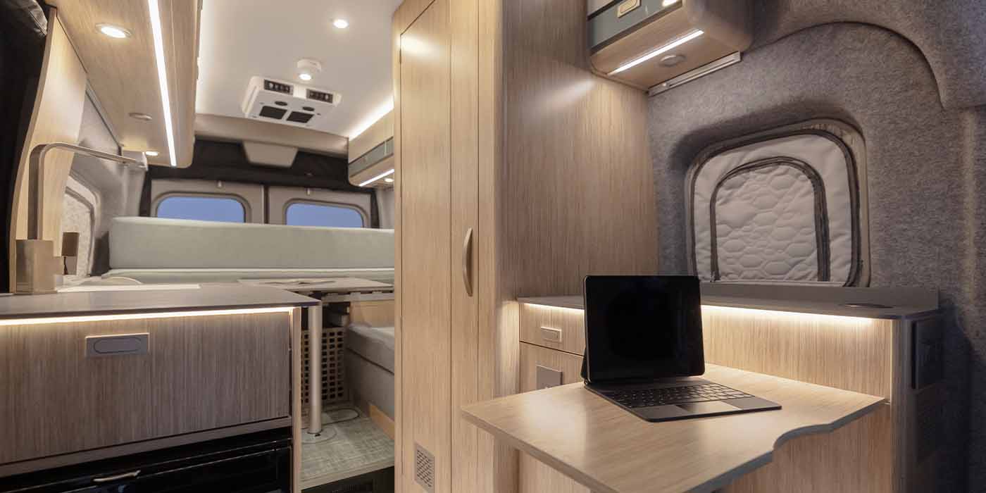 Winnebago is offering test drives of its allelectric RV prototype