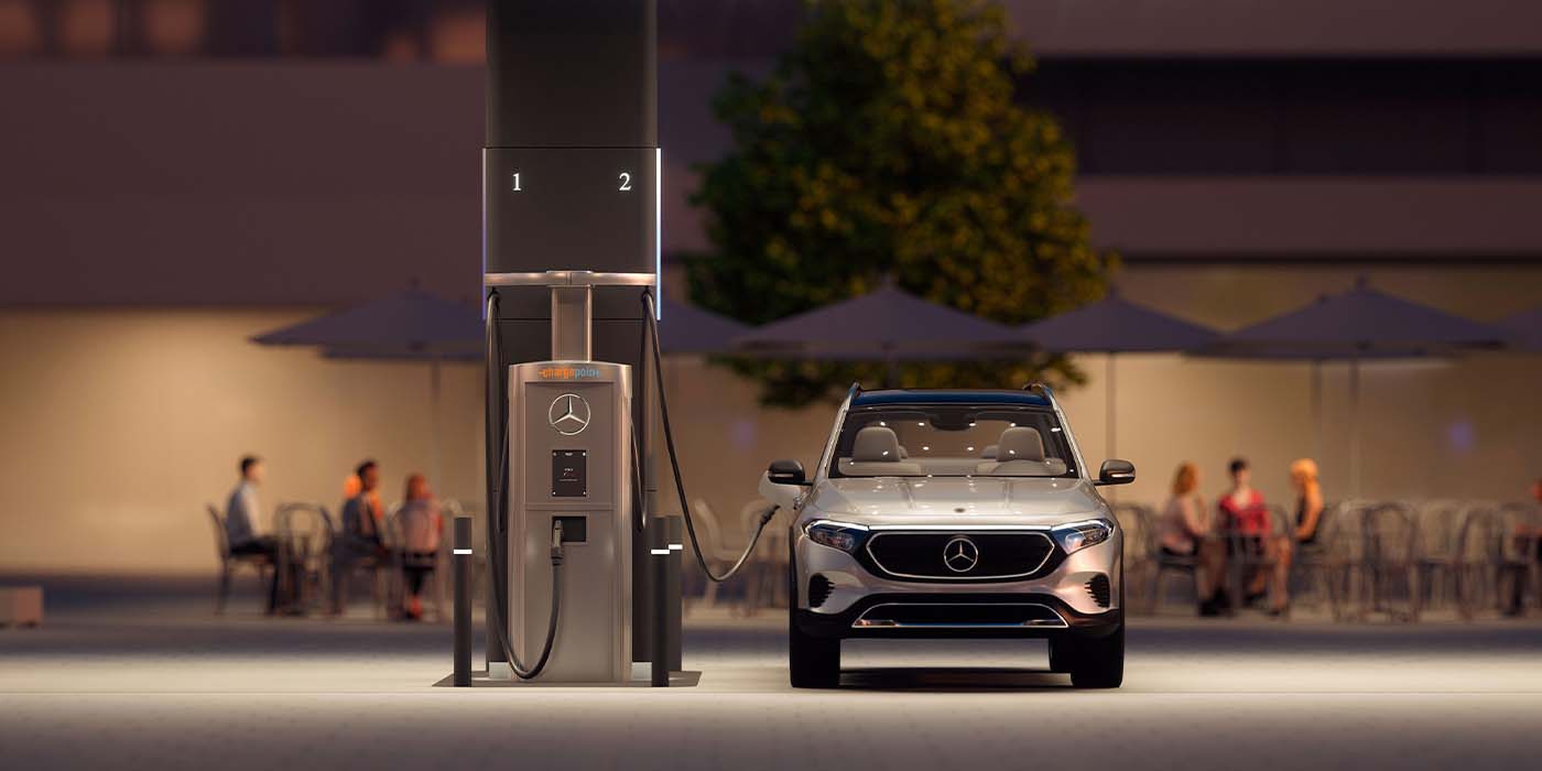 Mercedes charging