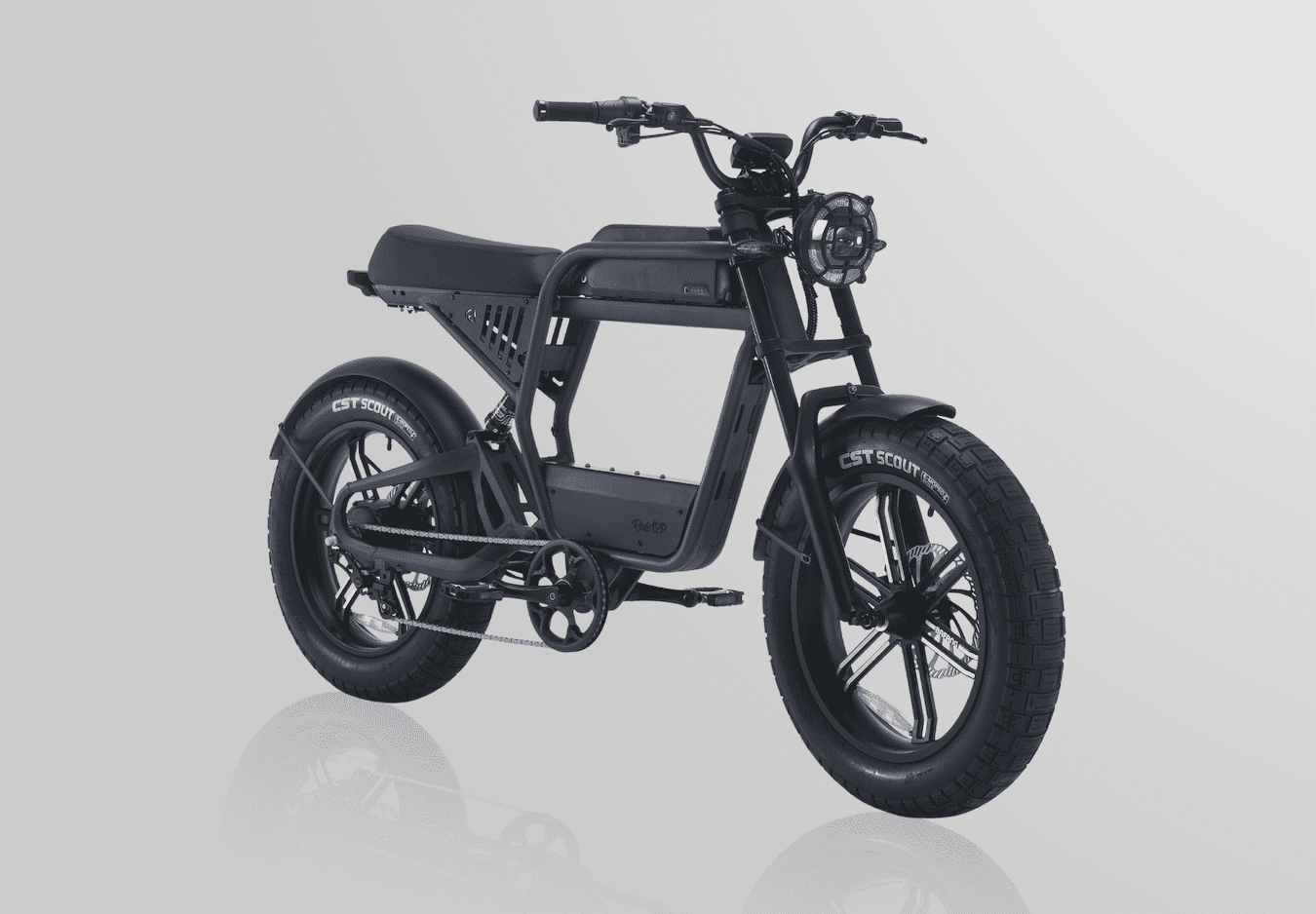 Ride1Up Revv1 unveiled as low-cost full-suspension electric moped