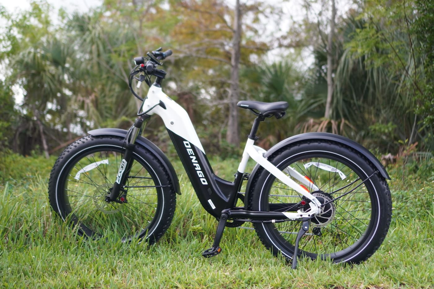 Denago Fat Tire Step Thru Review 28 Mph Comfort Cruising E Bike