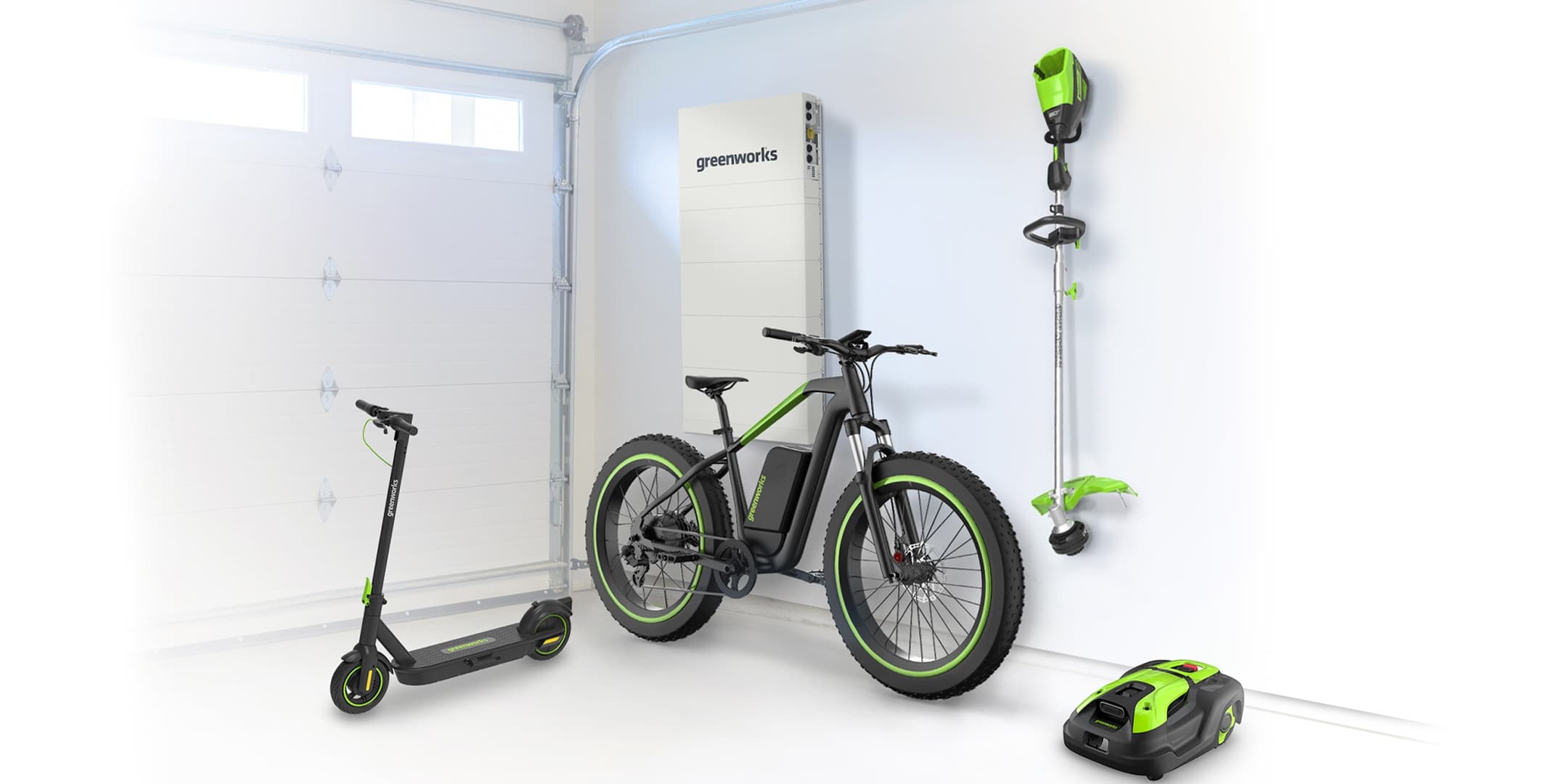 Greenworks unveils home battery, electric bikes, mowers, and more