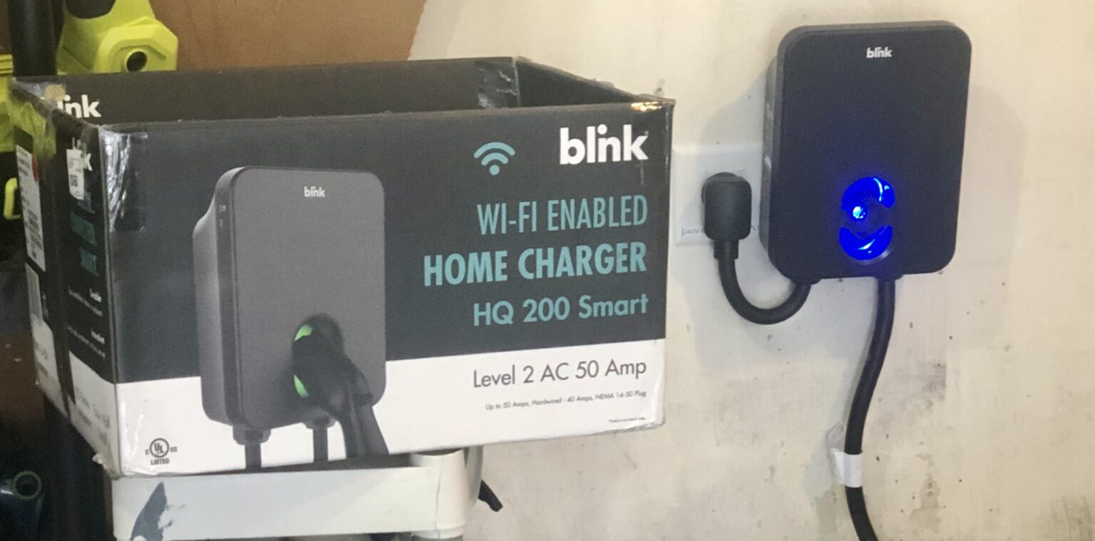 Blink HQ 200 smart EV home charger with Wi-Fi review